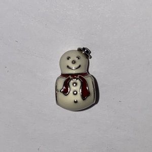 PANDORA HAPPY SNOWMAN CHARM
